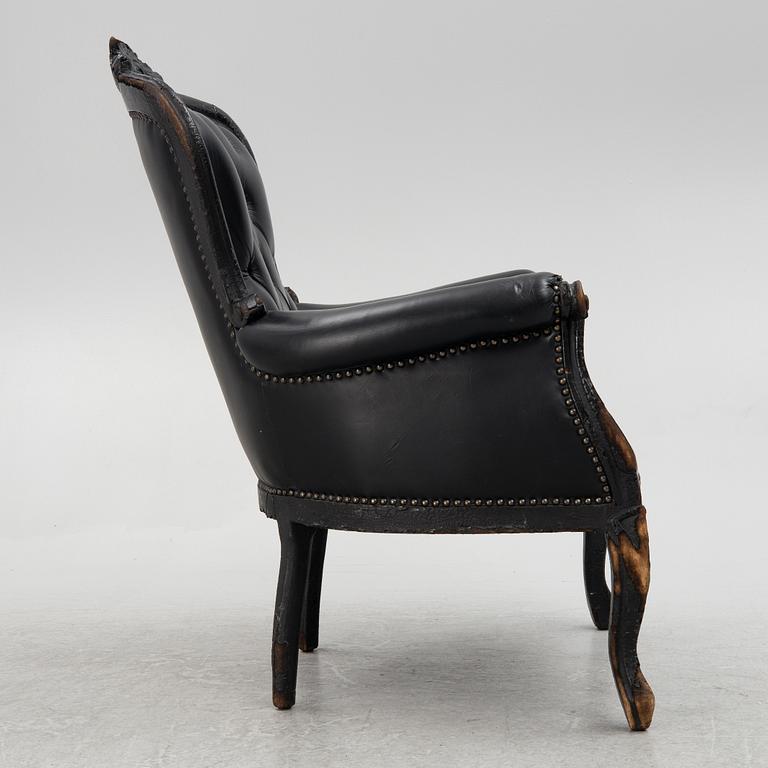 Maarten Baas, a "Smoke Armchair", Moooi, contemporary.