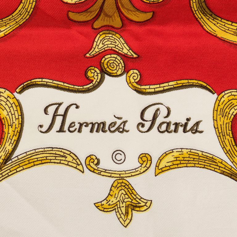 HERMÈS, "Cheval Turc", scarf.