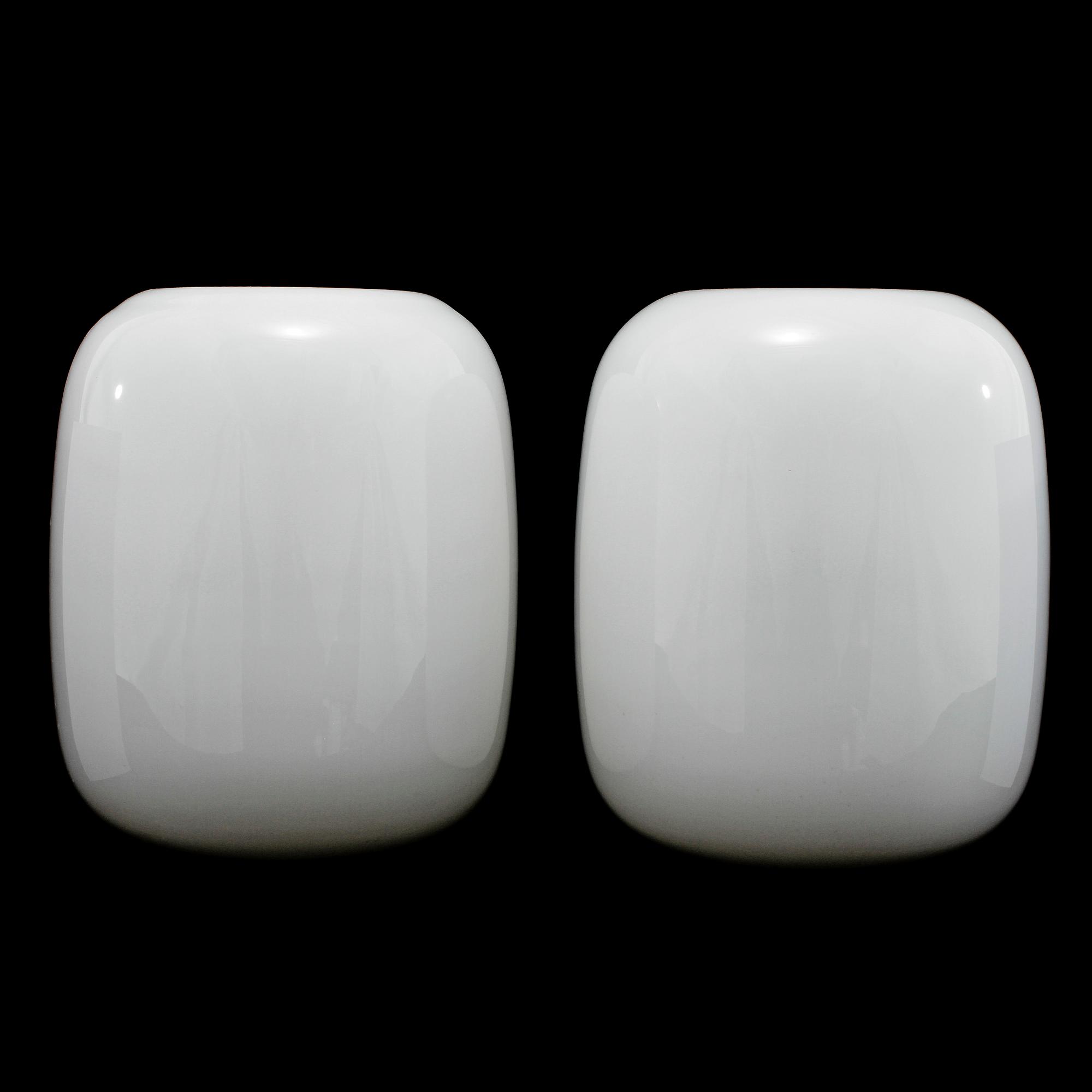 VASER, ett par, glas, Timo Sarpaneva, Iittala, 1900-talets andra hälft.