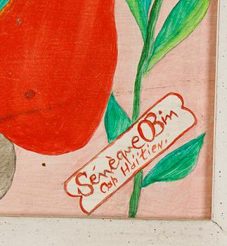 Sénèque Obin, oil on panel, signed.