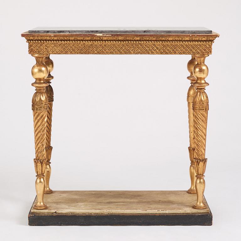 Konsolbord, Stockholmsarbete 1800-talets början, Sengustavianskt.