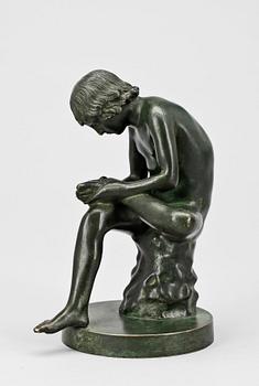 OKÄND KONSTNÄR, brons, 1900-talets första hälft.
