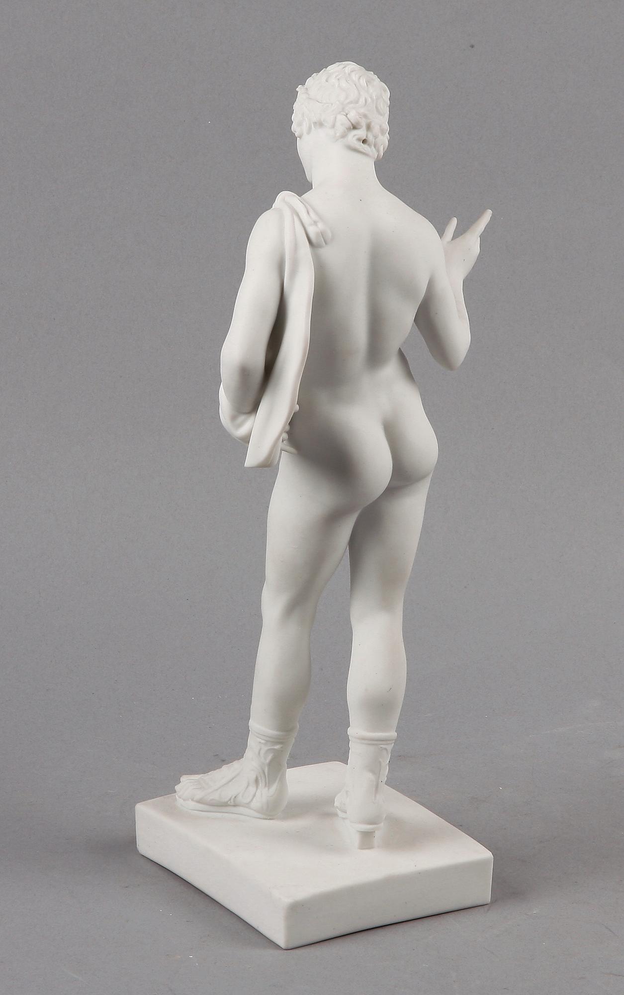 FIGURIN, parian, 1900-tal.