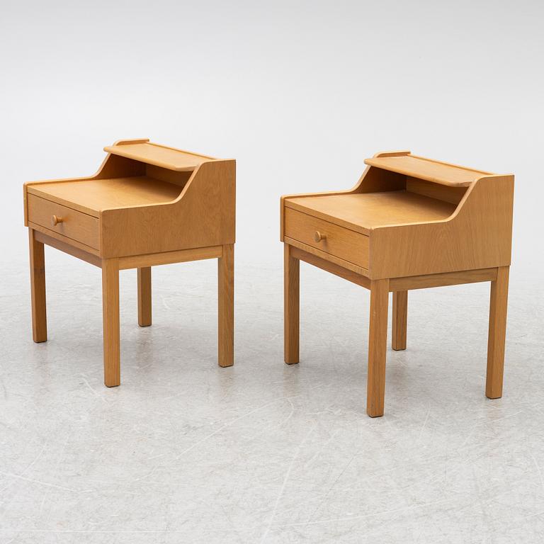 A pair of nightstands, 1960s.