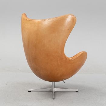 Arne Jacobsen, fåtölj, "Ägget", formgiven 1958.