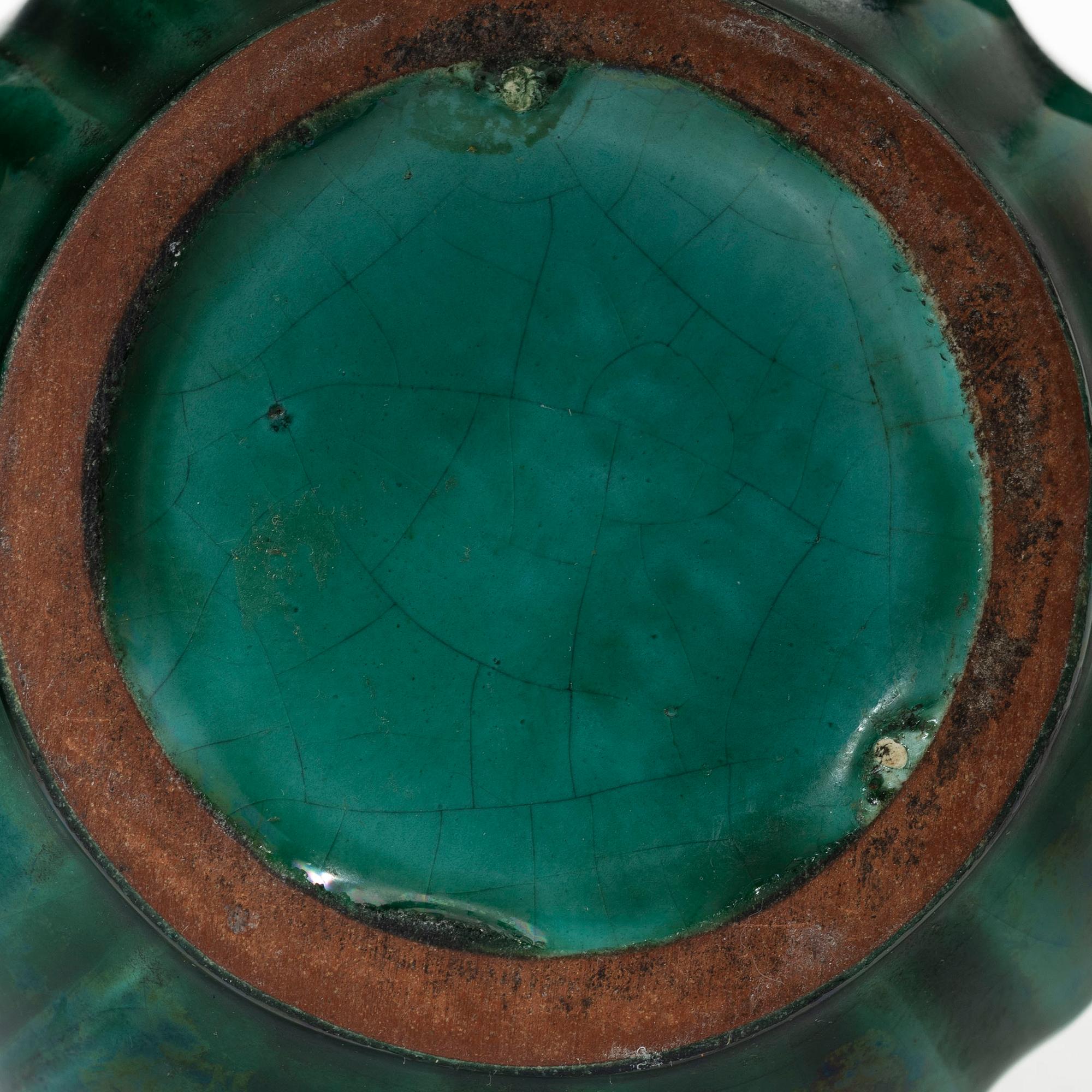 Anna-Lisa Thomson, vaser, ett par, ”Adria”, Upsala Ekeby, 1900-talets mitt.