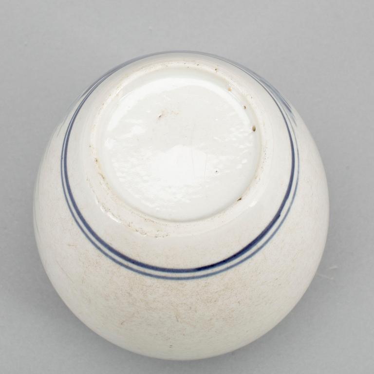 BOJANER, 3 st, porslin, Kina. Bl a 1800/1900-tal.