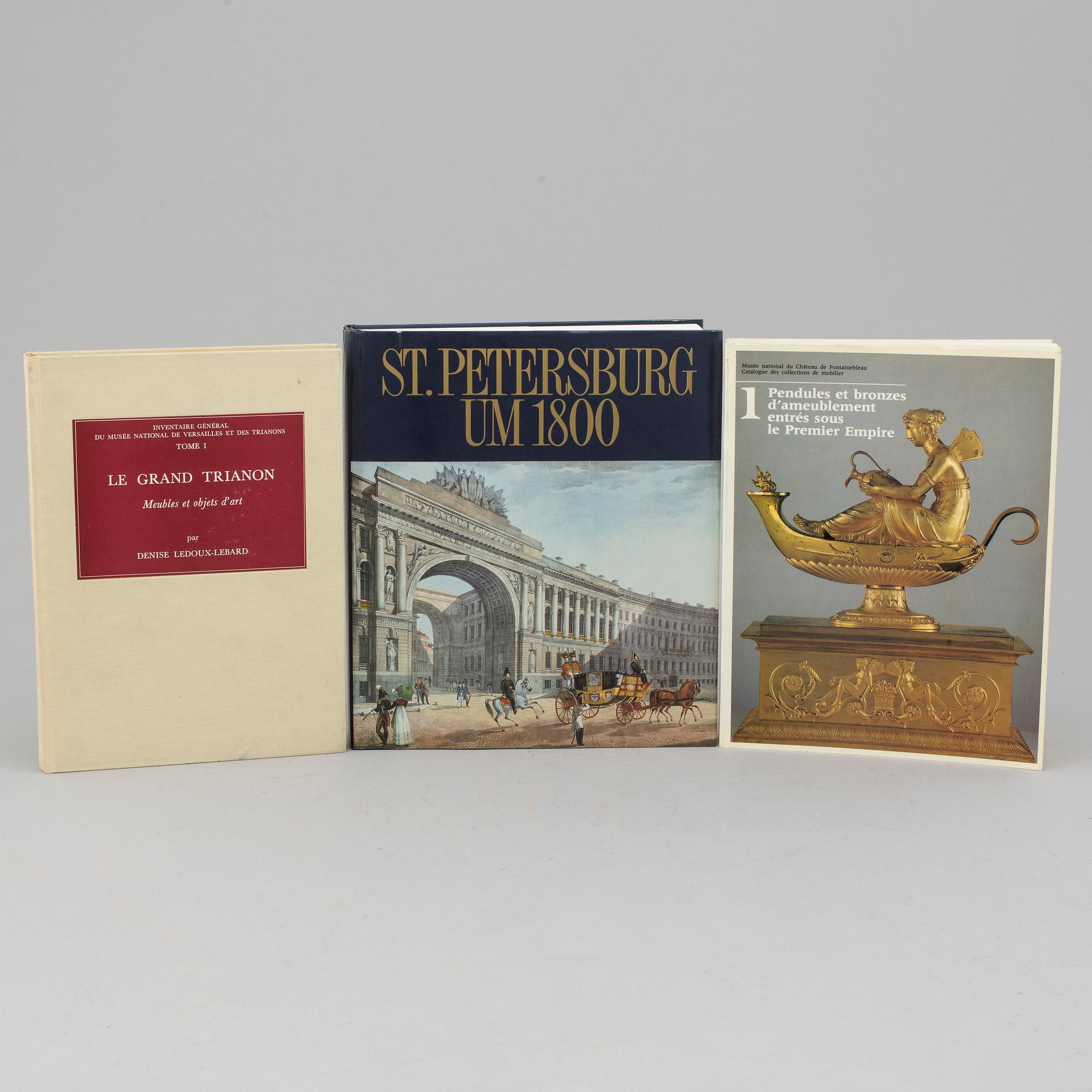 BÖCKER, 3 vol. Konsthantverk.