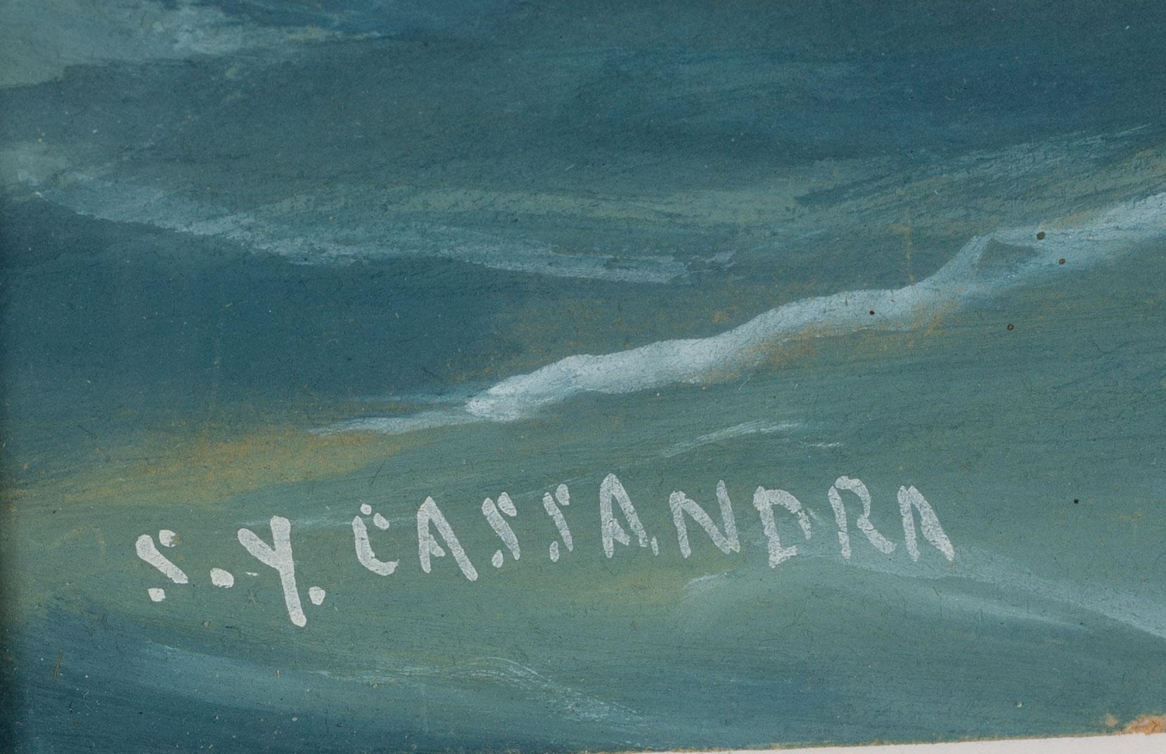 Tomasso De Simone, "S/Y Cassandra" vid Vesuvius.