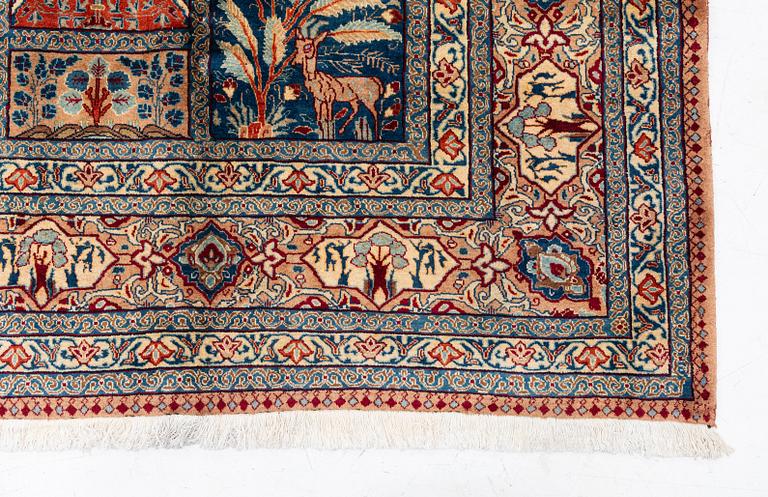 Rug, Kashmar, approx. 372 x 294 cm.