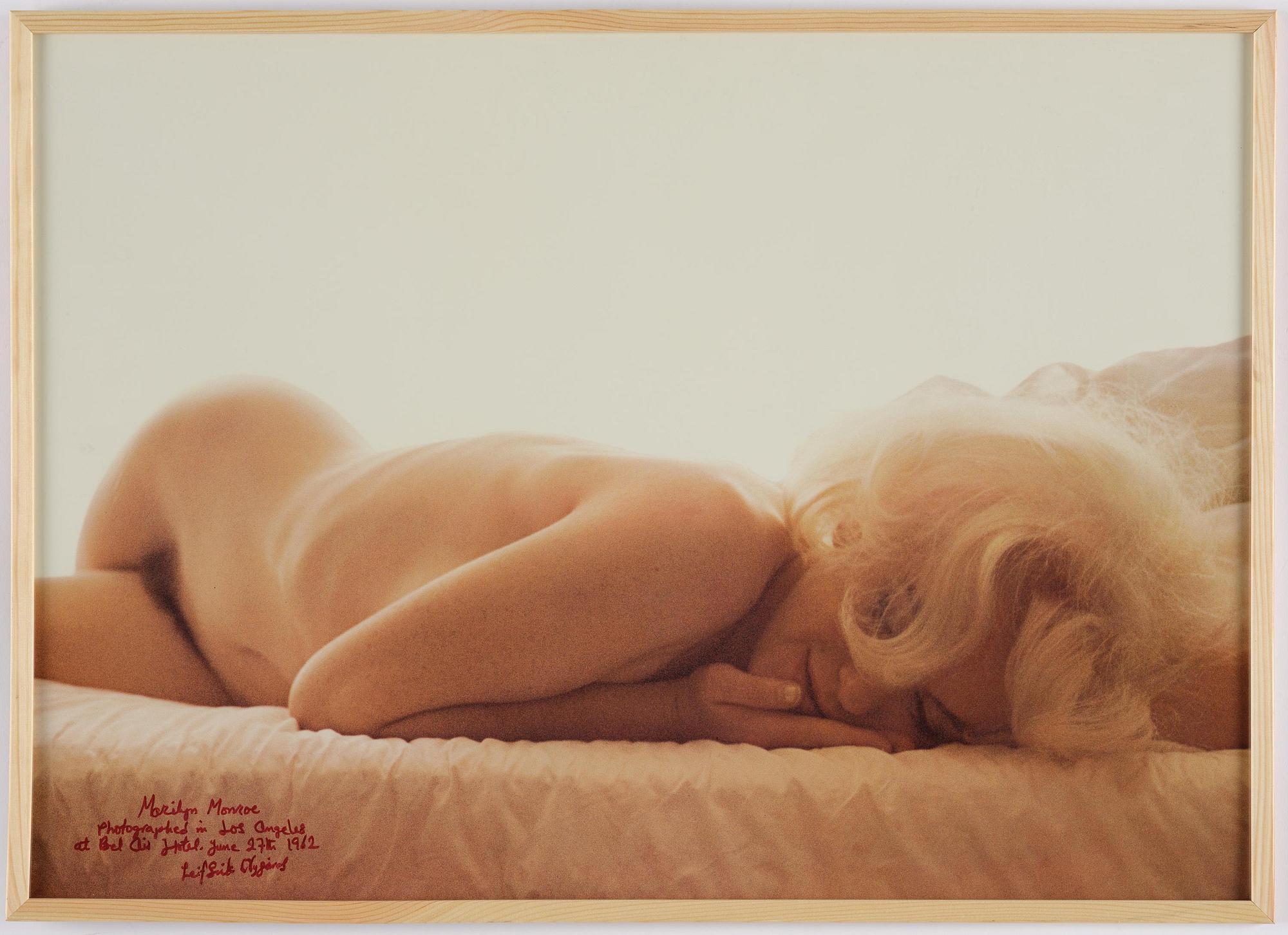Leif-Erik Nygårds, "Marilyn Monroe photographed in Los Angeles at Bel Air Hotel, June 27th 1962".