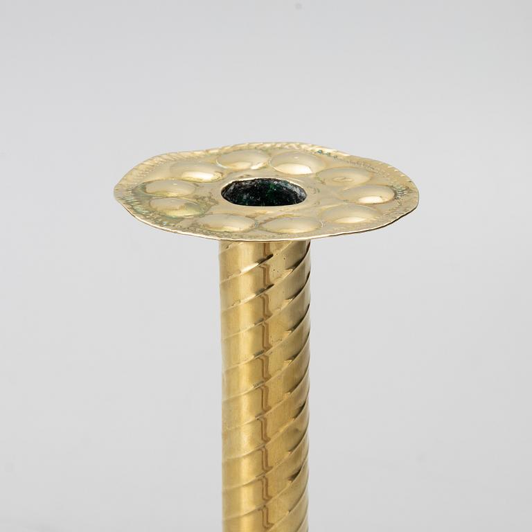 Golvljusstake, barockstil, omkring 1900.
