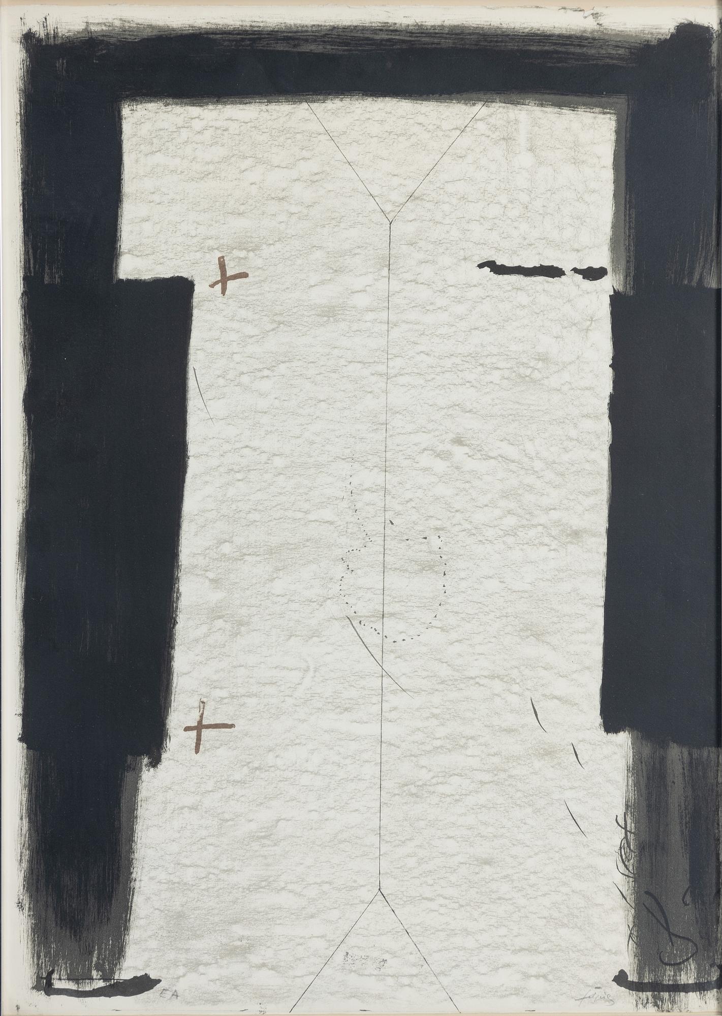 Antoni Tàpies, Antoni Tapies, Untitled.
