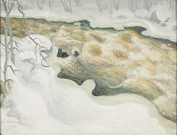 David Johannes Niemelä, oil on canvas, signed and dated 1917.