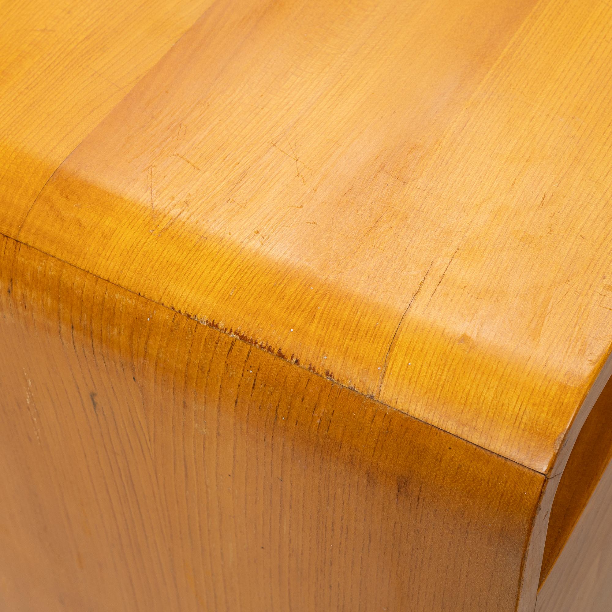 A bookcase with cabinet, Sweden, 1930s/40s.