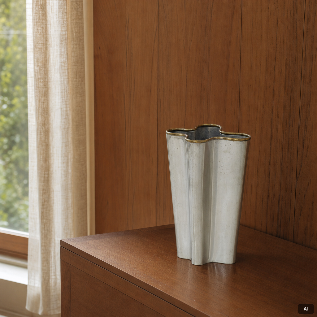 Björn Trägårdh, A 'Wave' vase for Svenskt Tenn, marked F11.