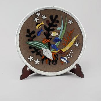 SKÅLFAT, stengods. Anna-Lisa Thomson, Upsala Ekeby, 1900-talets andra hälft.