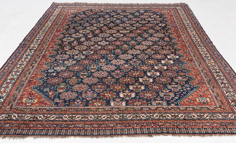 An antique south west Persian carpet, c. 332 x 2390 cm.