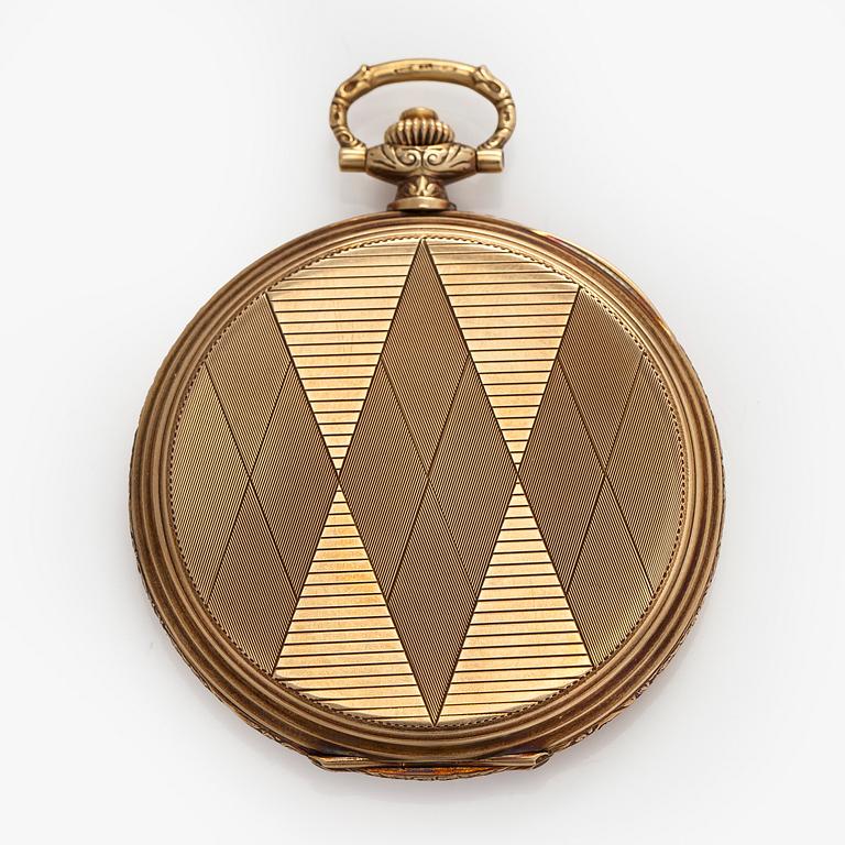 Zenith, taskukello, savonette, 50 mm.