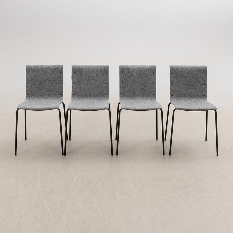 Elding Oscarson, chairs, 4 pcs, "Skissernas", Källemo, 2019.
