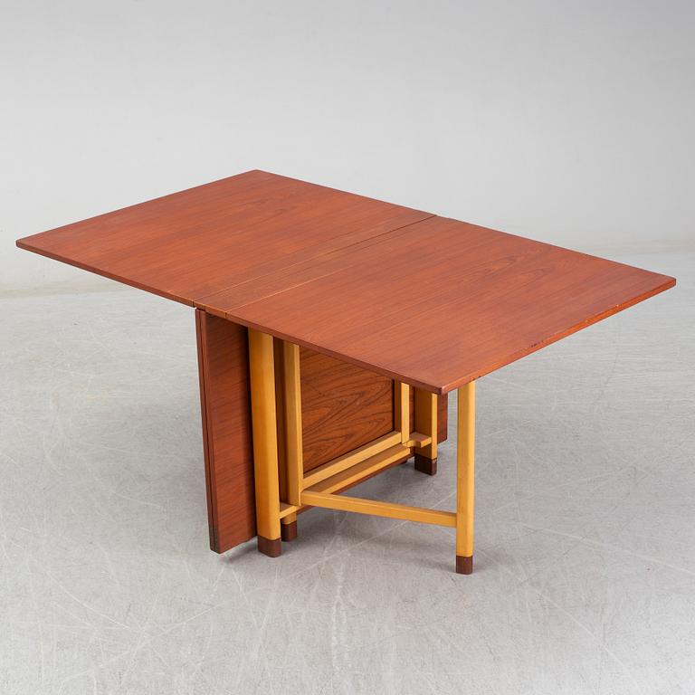 BRUNO MATHSSON, a  gateleg table for firma Karl Mathsson, Värnamo 1960.