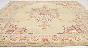 A Ziegler Mahal carpet, Sultanabad area, c. 360 x 300 cm.