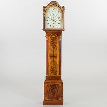 An english 19:th century mantle clock.