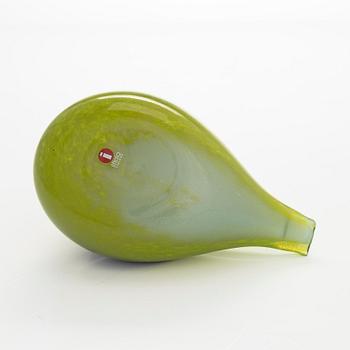 Oiva Toikka, lasilintu, "Tavi", signeerattu O. Toikka Nuutajärvi.