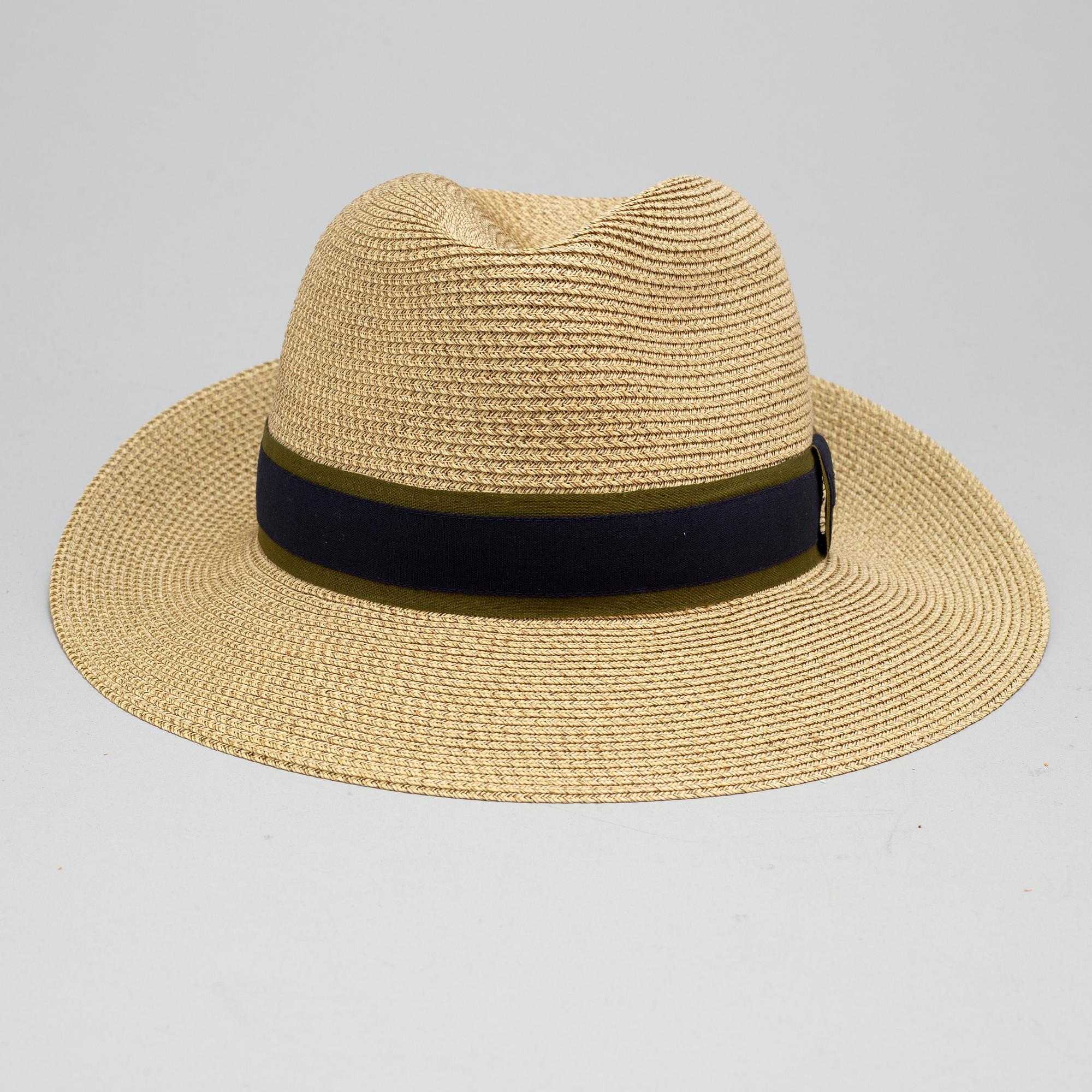 Hermes Full Set With Hat Box Straw hat Sz. 57 Who packs hats like this?? : r/TheHermesGame main image 2