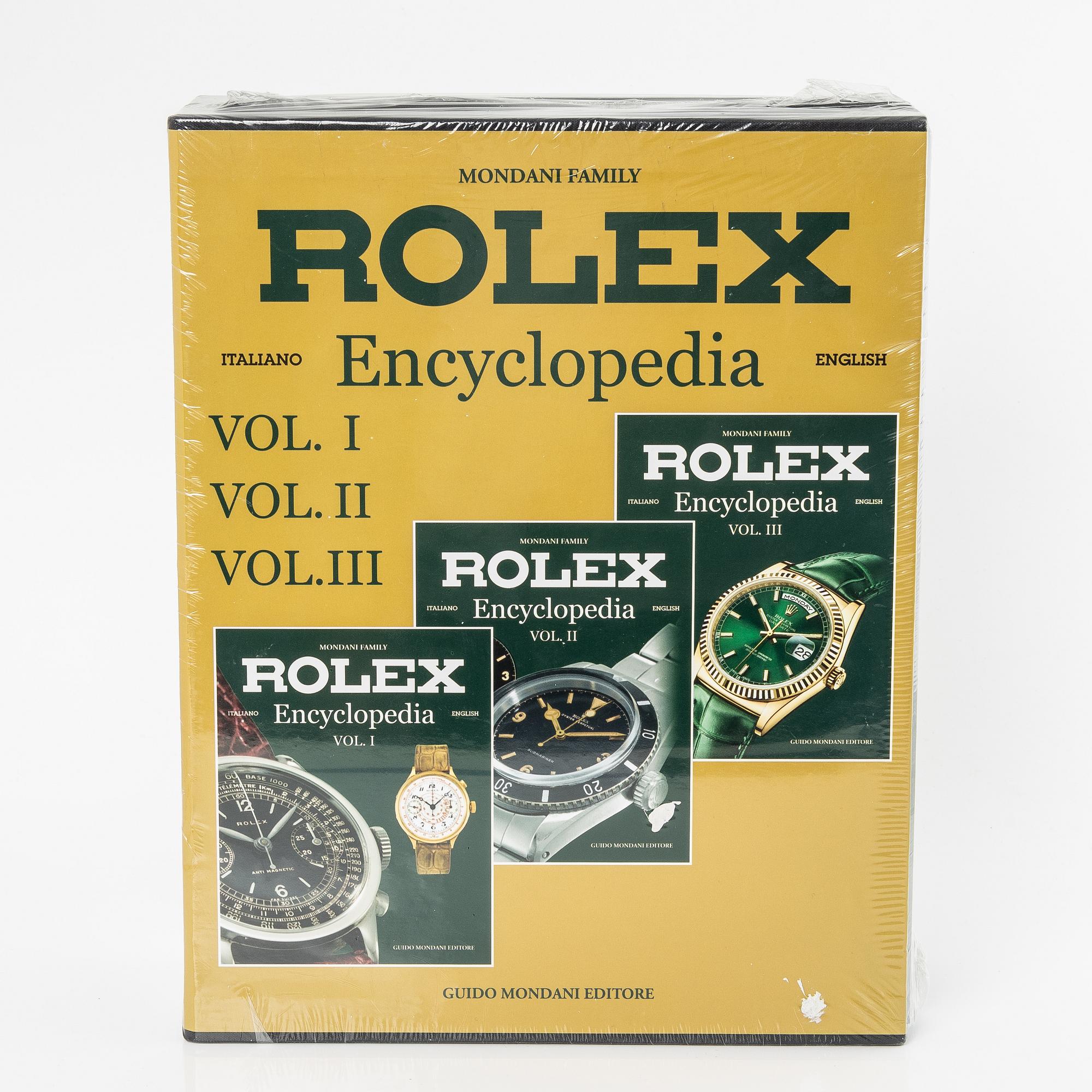 Rolex, Encyclopedia, "Mondani", Vol. I + II + III.