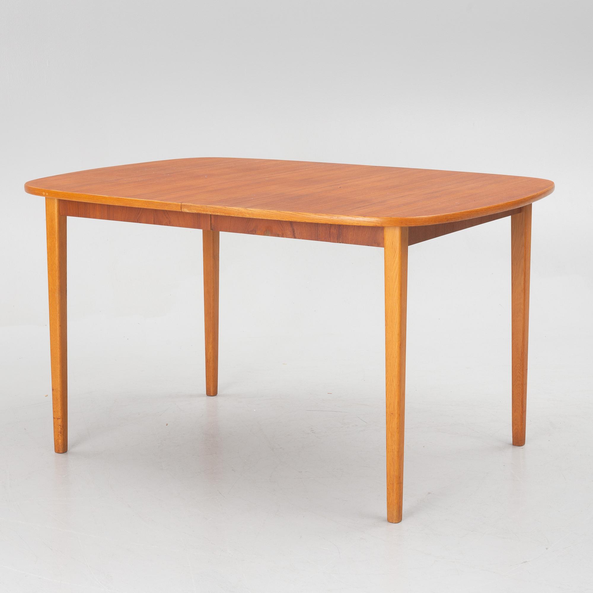 A 1960's/70's dining table.