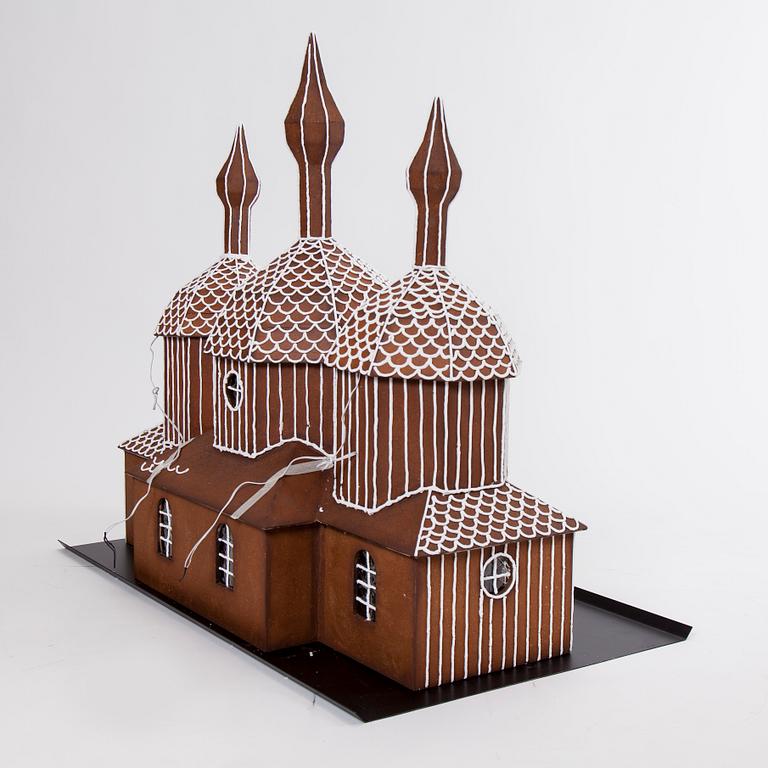PEPPARKAKSHUS, kyrka, NK 2015, JoAnn Tan Studio.
