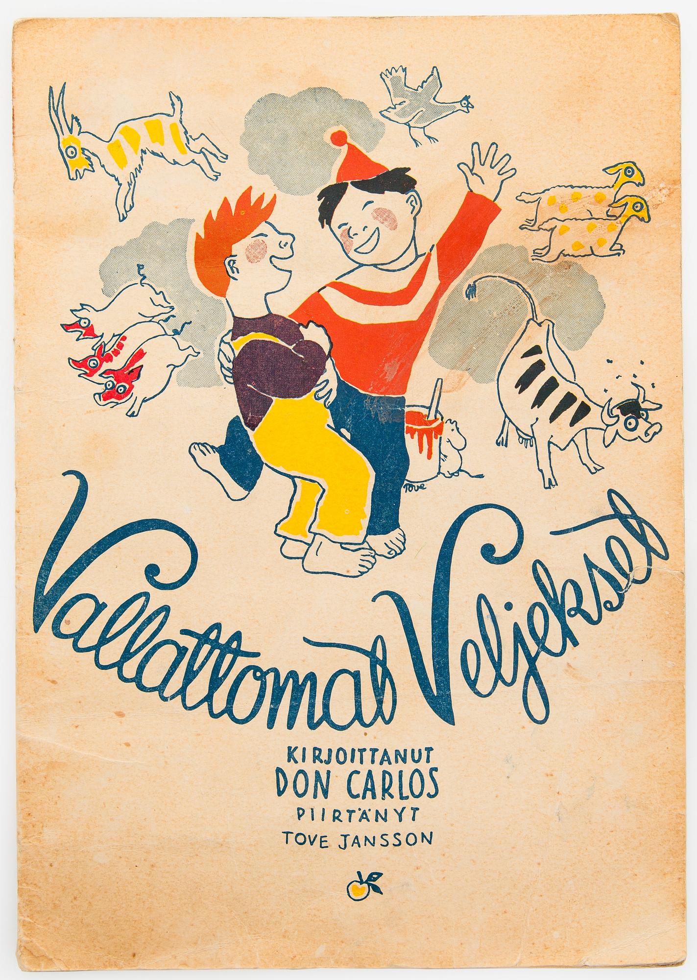 Tove Jansson, Don Carlos & Tove Jansson, vihko, "Vallattomat Veljekset".