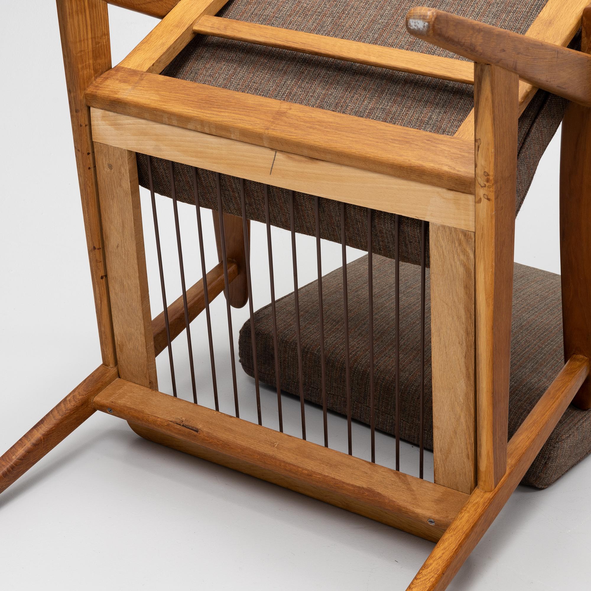 A teak sofa and easy chair, 'Esbjerg', IKEA, 1950-60s.