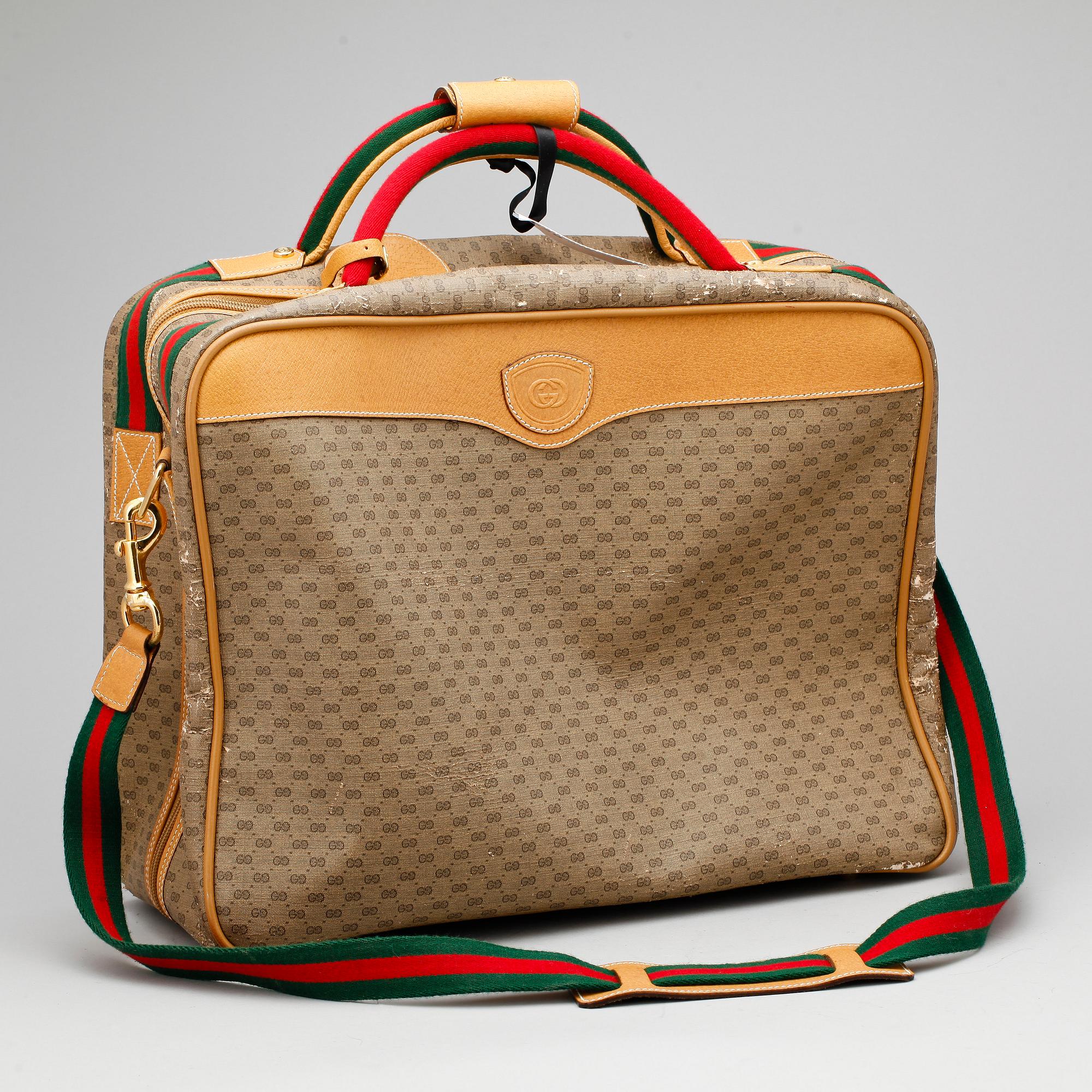 WEEKENDBAG / RESVÄSKA, Gucci. 1900-talets andra hälft.
