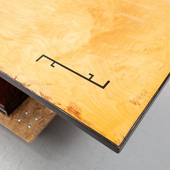 Otto Wretling, a 'Idealbordet' birch table, Umeå, 1930's.