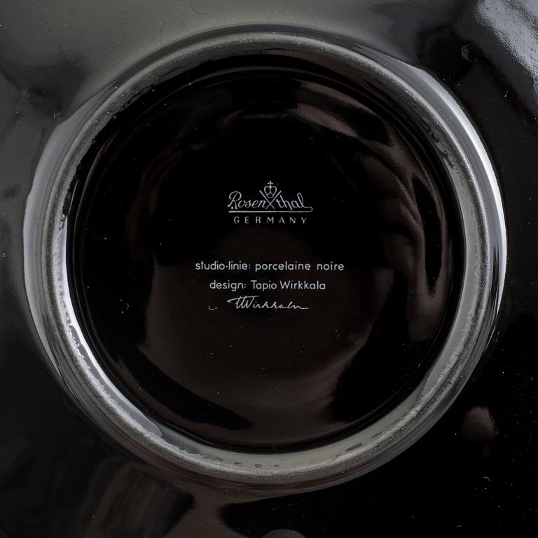 A 'Variation' porcelain coffee service by Tapio Wirkkala, Rosenthal Studio-linie, designed in 1962.