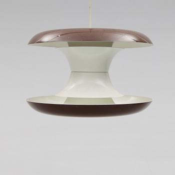 TAKLAMPA, Danmark, 1900-talets andra hälft. Höjd ca 26 cm.