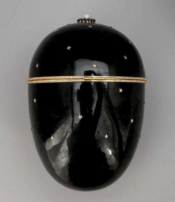 DOSOR, 3 st, emaljerad metall, 1900-talets slut.