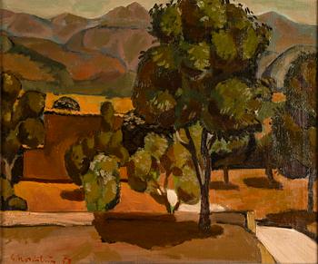 Gerhard Nordström, French landscape.
