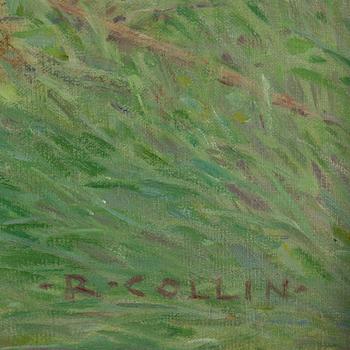RAPHAËL COLLIN, oil on canvas, signed.