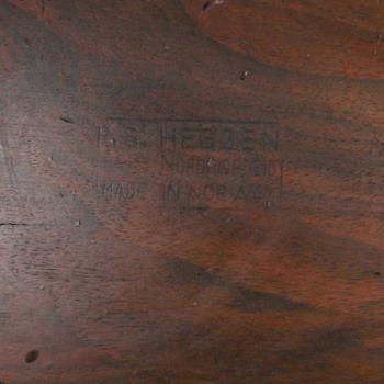 PAPPERSKORG, PS Heggen, Nordfjordeid, Norge, 1900-talets andra hälft.