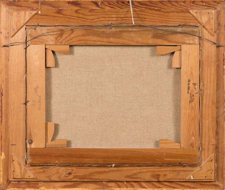 Lotte Laserstein, Woman under the tree crowns.