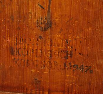FÄLLBORD, Jacob Sjölin (mästare i Köping och Kungsör 1767-1785).