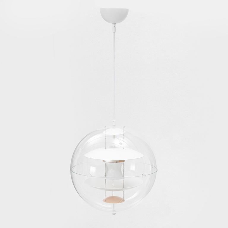 Verner Panton, a 'VP Globe War Peach' ceiling light, Verpan, Denmark, 2021.