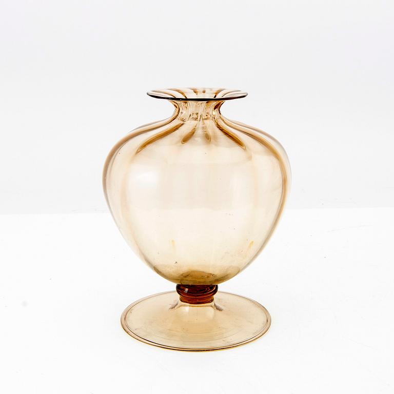 Vase Murano Italy 1920/30s glass.