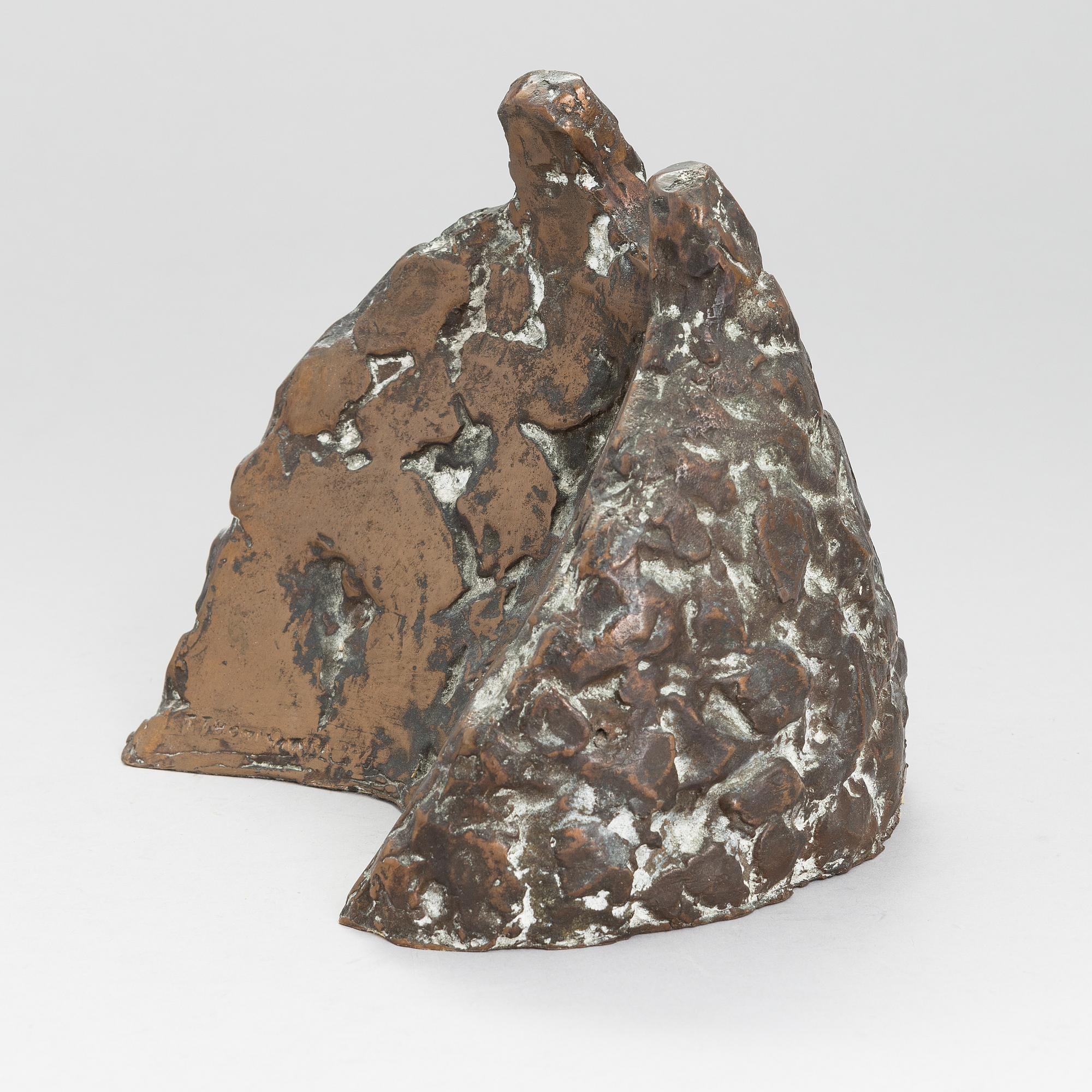 TEUVO TUOMIVAARA, bronze, signed and dated -98.
