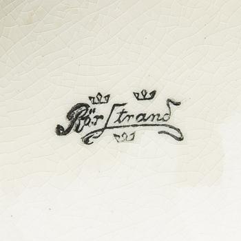 Ilse Claesson, vases 3 pcs and bowls 2 pcs Rörstrand, first half of the 20th century.