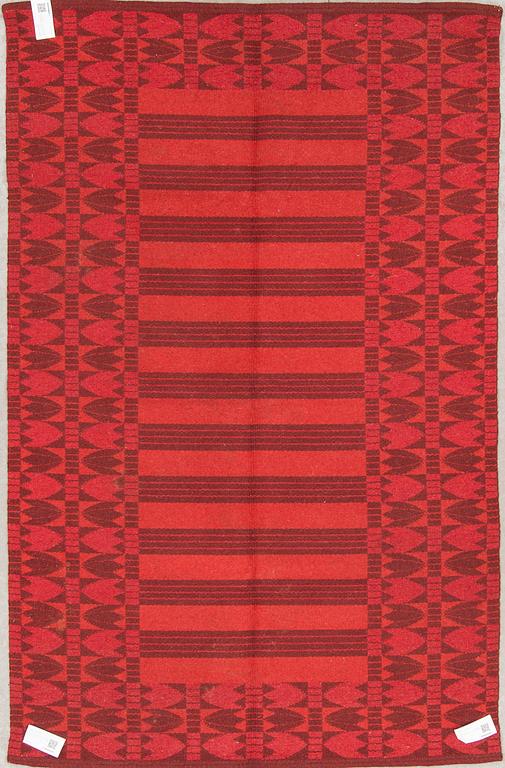 MATTA, rölakan, dubbelsidig, 1900-talets mitt, ca 200 x 128 cm.