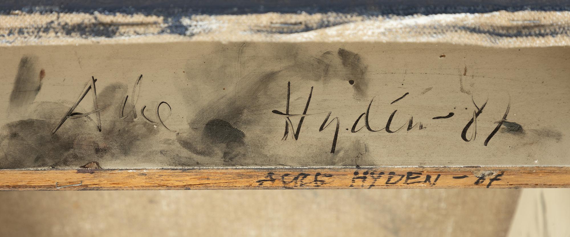 Acke Hydén, Utan titel.